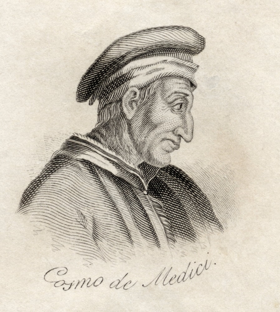 Cosimo De Medici Byname Cosimo The Elder Italian Cosimo Il Vecchio Latin Byname Pater Patriae Father Of His Country 1389-1464 Founder Of One Of The Main Lines Of The Medici Family That Ruled Florence