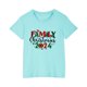 thumbnail image 4 of Xihbxyly Camisa Navideña, Linda Blusa con Mangas Abullonadas, Camiseta de Tela Suave y Transpirable, Ropa de Verano Moderna, Ropa Informal para Fiestas Escolares, Atuendo Cómodo para Niñas y Niños., 4 of 4