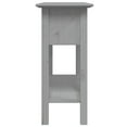 thumbnail image 3 of vidaXL Console Table BODO Grey 90x34.5x73 cm Solid Wood Pine, 3 of 5