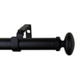 thumbnail image 2 of MERIVILLE 1 1/4-inch Diameter Prima Single Window Treatment Curtain Rod, 48-Inch to 84-Inch, Oil-Rubbed Bronze, 2 of 3