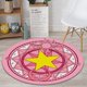 thumbnail image 1 of Pink girl carpet bedroom princess room computer chair floor mat furniture decoration Cartoon door mat non-slip floor mat Cute heqiyong LED, 1 of 2