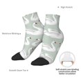 thumbnail image 6 of Pofeuu White Birds Print 30cm Socks, Adult Running Hiking Socks for Youth and Adult, 6 of 7