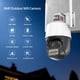 thumbnail image 2 of Cámara IP WiFi de 8MP con alarma de sirena antirrobo, cámara PTZ de detección humana, visión nocturna infrarroja a Color, cámara CCTV de Seguridad para exteriores, 2 of 3