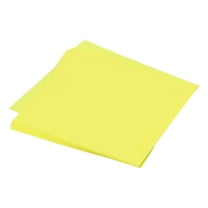 25 Sheet Origami Paper Double Sided Fluorescent Yellow 5x5 Inch Square Sheet for Art Craft Project