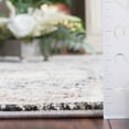 thumbnail image 4 of SAFAVIEH Artifact Esmond Oriental Polyester Area Rug, Charcoal/Ivory, 6'7" x 6'7" Round, 4 of 7