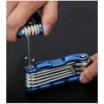 thumbnail image 6 of Portable Folding Hex Wrench Allen Set Metal Metric System Torx Hexagonal Spanner Screwdriver Hex Key High Quality Hand Tool, 6 of 10