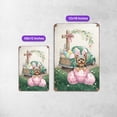 thumbnail image 5 of Easter Egg Yorkshire Terrier Bunny Ear Welcome Spring Truck Vertical Metal Aluminum Sign Yorkie Dog Lover Gifts Wall Art Home Decor - 12002, 5 of 5