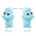 thumbnail image 2 of Animal Bite Ear Studs Animal Soft Clay Pendientes Lindo Pendiente De Dibujos Animados Para La Colocación Diaria Cateissary AP007541-07, 2 of 6