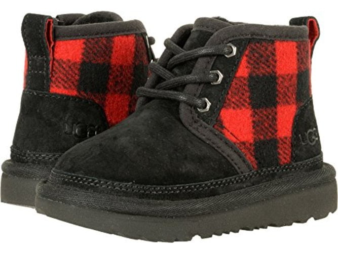 red plaid ugg boots