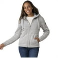 thumbnail image 2 of Free Country Women's Mountain Fleece Jacket  Satin Silver S, 2 of 3