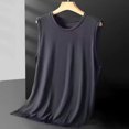 thumbnail image 3 of idosla Men's Sleeveless Shirts Quick Dry Tank Tops for Men Sun Protection UPF 50+ Athletic Gym Workout Muscle Shirts (Dark Gray, 4XL), 3 of 3