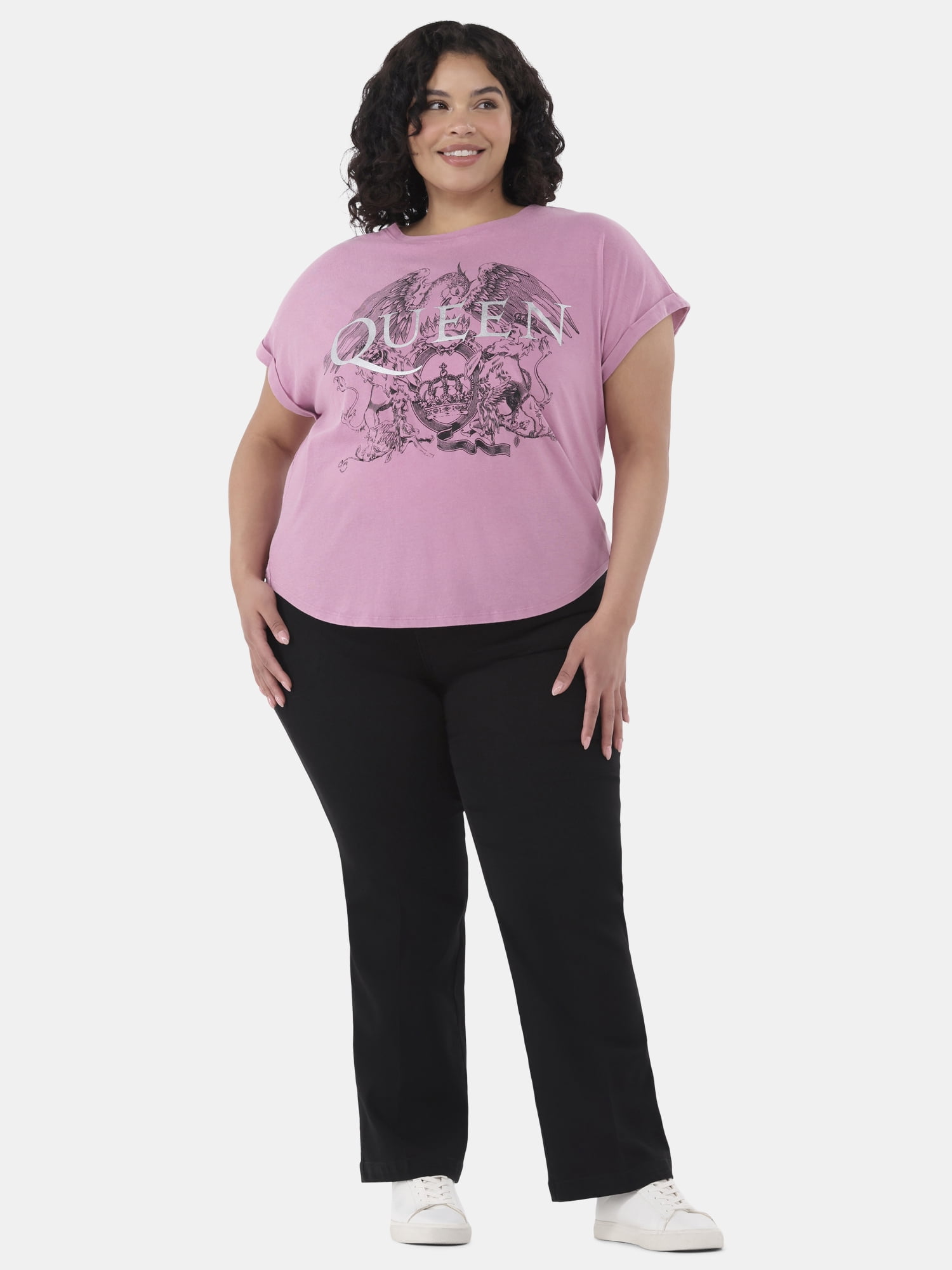 JMS Just My Size by Hanes Women's Plus Size 4 Pocket Bootcut Jeans, Single and 2-Pack