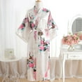 thumbnail image 2 of Teissuly Robes pour Femmes Aguichant Kimono Imprimé Peignoir Robe de Bain Lingerie Nuisette, 2 of 4