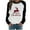 Black, variant on Ichuanyi Womens Fall Tops, Christmas Fashion Women's Casual Long Sleeve Printed Ladies Sweatshirts Tops