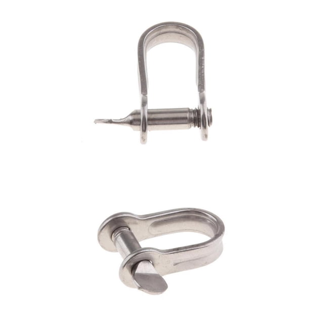 4 / 5mm Resistencia a La Corrosión Ancla Grillete D de La Horquilla de material acero Inoxidable 304 para Aparejos de Veleros Zulema Grillete en D de acero inoxidable