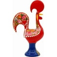 thumbnail image 4 of Galos 10 Inch Good Luck Portuguese Rooster Barcelos Metallic Figurine for Kitchen Decor (Red) 10 Inch Tall 1-10-25.5CMRD, 4 of 9