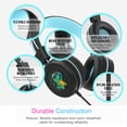 thumbnail image 4 of MEE audio KidJamz Wired Headphones w/ 3.5mm Plug, Safe Listening Kids Headset for School (Black), 4 of 10