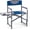 Blue, variant on Folding Camping Chair, Lightweight Portable Directors Chair w/Side Table & Cup Holder, Padded Outdoor Heavy Duty Lawn Chair for Fishing, Picnic, Sports, Beach, Max Load 400 lbs (Blue,1)