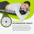 thumbnail image 4 of ProsourceFit Acupressure Mat and Pillow Set for Back/Neck Pain Relief and Muscle Relaxation, 4 of 8