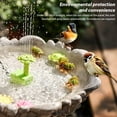 thumbnail image 1 of Muyoka Fuente de baño de pájaros con energía solar Fuente de pétalos al aire libre Fuente flotante de agua con panel solar Muyoka Hogar, 1 of 7