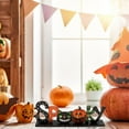 thumbnail image 2 of Esho Halloween Wooden Decor Letters Pumpkin Skull Thanksgiving Desk Party Scene Ornaments, 2 of 5