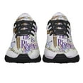 thumbnail image 5 of EaStr Cross He Is Risen Shoes Sneakers Black Size 7, 5 of 7