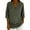 Gray, variant on Aboser Womens Half Sleeve Blouses Dressy Casual V Neck Shirts Going Out Tops 2026 Summer Beach Vacation T Shirt Solid Color Plain Blouse