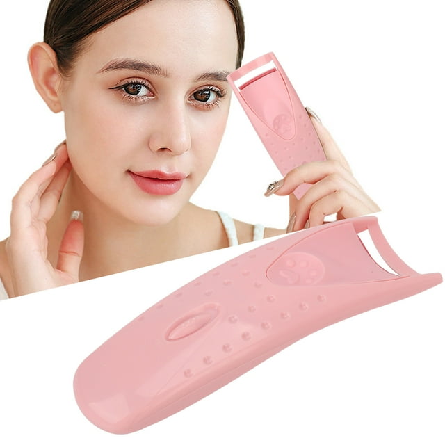 Recourbe-cils Électrique Chauffant Longue Durée en Silicone Type C Rechargeable pour Fille