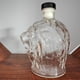 thumbnail image 5 of Wmhnj Decantador de whisky de vidrio transparente con tapa de rosca negra y diseño de cara grabada, capacidad de 750 ml para licores y exhibicin en bares., 5 of 9