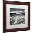 thumbnail image 2 of Trademark Fine Art "Sunset at Point Lobos" Canvas Art by Moises Levy White Matte, Wood Frame, 2 of 4
