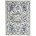 thumbnail image 2 of Nourison Passion Ivory/Grey 5'3" x 7'3" Area Rug, Contemporary, Boho, Bed Room, Living Room, Dining Room, Kitchen, , Easy Cleaning, Non Shedding (5' x 7'), 2 of 8