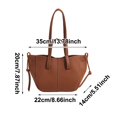 thumbnail image 3 of Large Capacity Tote Versatile Underarm Shoulder Handbag, 3 of 6