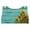 Sunflower Blue Wood Grain, variant on COEQINE Tissue Box Cover PU Leather Tissue Box Case Modern Rectangle Tissue Case Holder Table Dryer Sheet Dispenser for Home Decor Creative Decorative, Sunflower Blue Wood Grain
