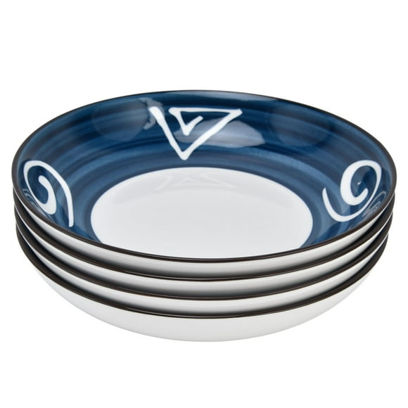 Retro Bowl4Pcs 7in Japanese Bowl Ceramic Bowl Japanese Bowl Set Highly Versatile