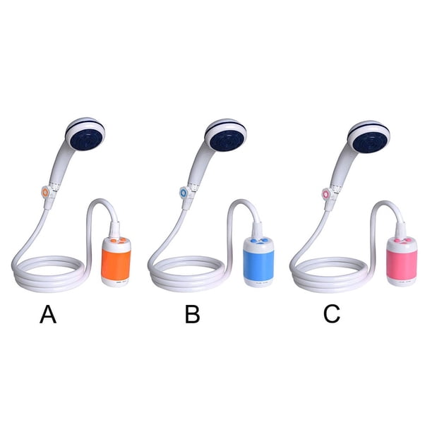 Pommeau De Douche Portable En Silicone Qualité Alimentaire – Se Visse Sur Toute Bouteille D’eau, Idéal Pour Animaux, Plage, Camping Et Rando