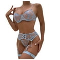 thumbnail image 2 of uublik Valentines Lingerie Set for Women Sexy Naughty Babydoll Plus Size Bodysuit Lace, 2 of 5