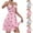 Pink, variant on Date Night Dresses For Women Valentine's Day Cami Sleep Dress Loungewear Cute Night Gowns for Women White