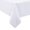 White, variant on Smiry Waterproof Rectangle Tablecloth, 60x84 Black Polyester Table Cloth, Decorative Table Cover