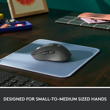 Logitech - Signature M650 Wireless Mouse with Silent Clicks - Graphite
