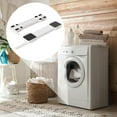 thumbnail image 6 of 2 Pieces Appliance Roller Slider Liftable Heavy Duty Construction PP Material Home Laundry Room, 6 of 9