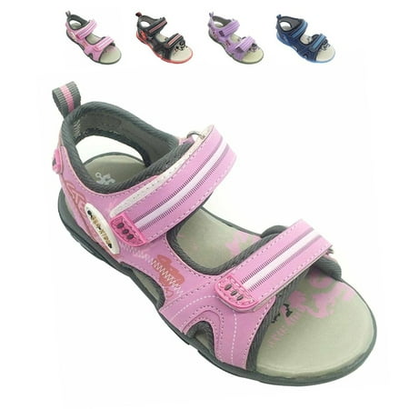 Kids Children Waterproof Hiking Sport Open Toe Athletic Sandals ...