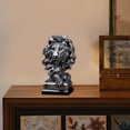 thumbnail image 4 of wtgtog Resin Lion Ornament, Resin Material Exquisite Craftsmanship, Unique Design Decorative, For Living Room Study & Bookcase, Animal Figurine, 4 of 6