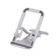thumbnail image 3 of Seitruly Soporte para teléfono móvil Soporte plegable para tableta de 4 engranajes Soporte de plástico para el hogar Soporte para teléfono móvil con Teléfono y Comunicación Gris, 3 of 6