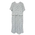 thumbnail image 2 of Womens Shoulder Snap Dress-Assorted Prints, 2 of 4