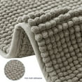 thumbnail image 6 of Bathroom Rugs Chenille Bath Rug Soft Short Plush Bath Mat Soft Shower Mat Water Absorbent Shower Mat Quick Dry Machine Washable(Taupe Brown,16" x 24"), 6 of 7