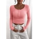 thumbnail image 3 of Camisa de Mujer PRETTYGARDEN Otoño 2025 Manga Larga Rosa S, 3 of 8
