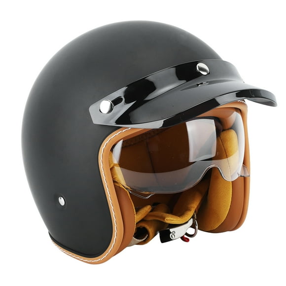 Casco De Ciclismo,Casco De Bicicleta Casco De Cara Abierta De Estilo Retro Cascos De Cara Abierta Experiencia Inigualable