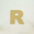 thumbnail image 3 of Package of 1, 18 Inch X 1/2" Thickness MDF Letter R in The Arial Font, Thick, Upper Case for Art & Craft Project, Made in USA, 3 of 3