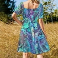 thumbnail image 4 of Robe Imprimée iridescent Robe de Luxe Robe d'Été Femmes 2024, 4 of 5