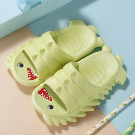 

Summer Children Toddler Baby Girls Boys Cartoon Dinosaur Slippers Sandals Shoes